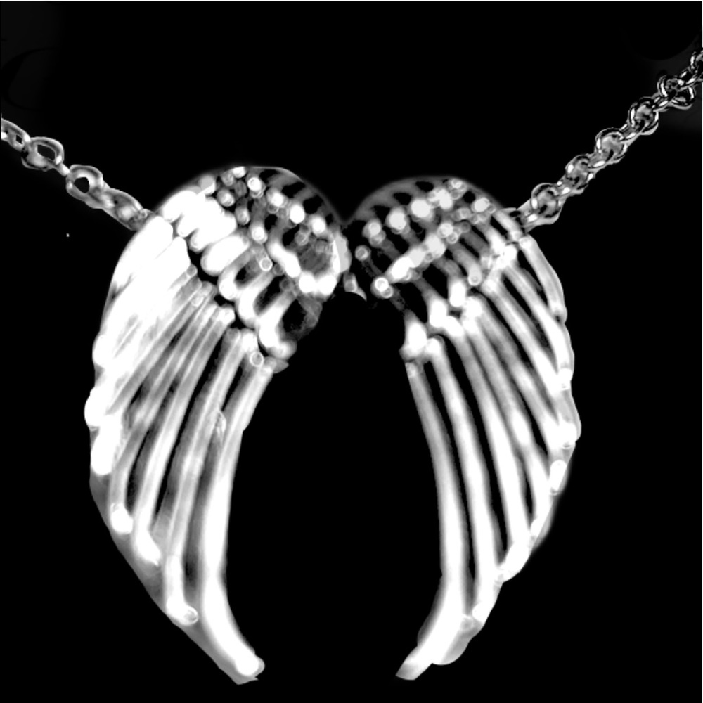 Guardian Angel Wings Protection Necklace